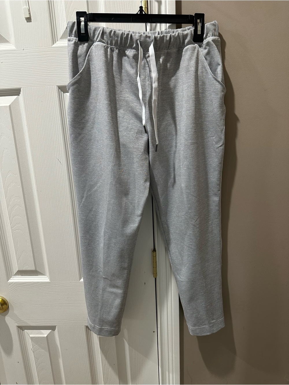Scorpio Sol Light Gray Drawstring Joggers